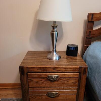 Lea Furniture Ent table, lamp and radio