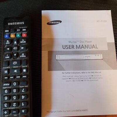Samsung Blu-Ray Player with remote