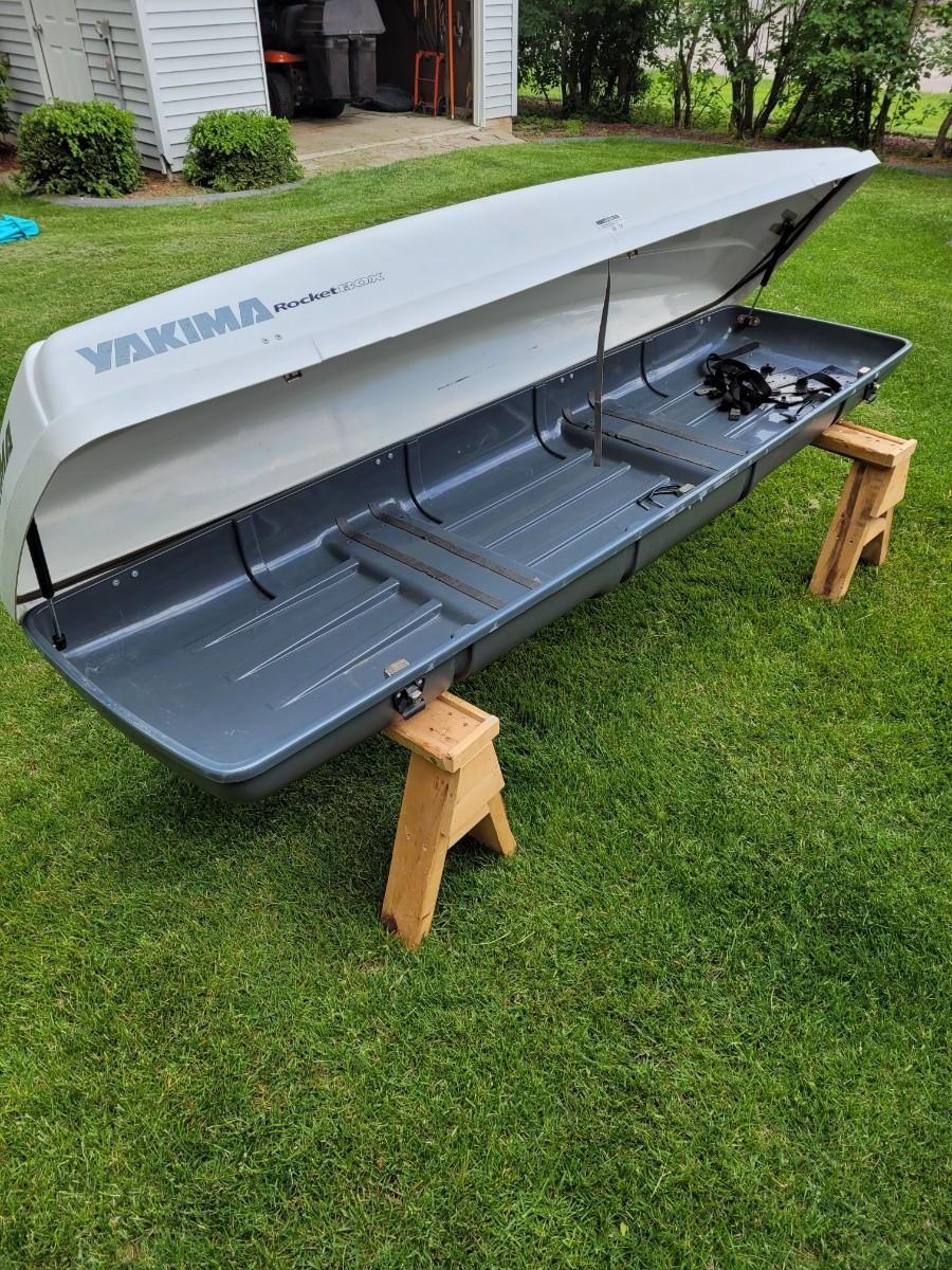 Yakima RocketBox includes all racks