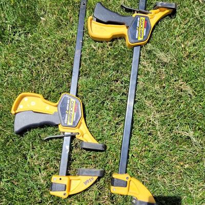 Set of 2 Quick Grip Bar Clamp and Spreader