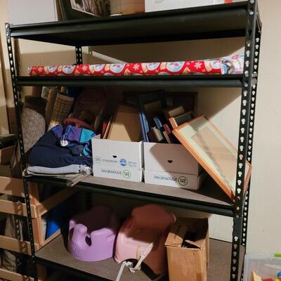 Very Large Shelving Unit- Deeper than rest- contents not included