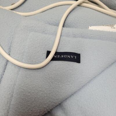 Lands End Queen Size Electric Blanket with dual controls
