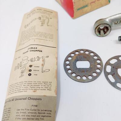 VINTAGE CLIMAX FOOD AND MEAT CHOPPER