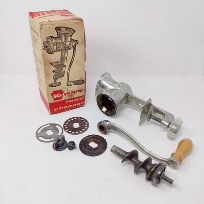 VINTAGE KEYSTONE FOOD CHOPPER