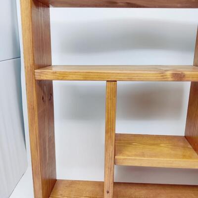 HANDMADE SOUTHWESTERN STYLE HANGING WOOD SHELF