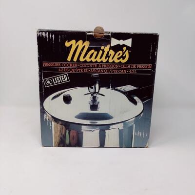 MAITRE'S PRESSURE COOKER 4.2 QT