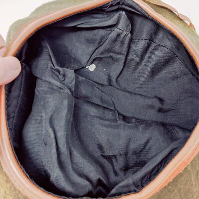 VINTAGE GREEN ARMY BERET CAP
