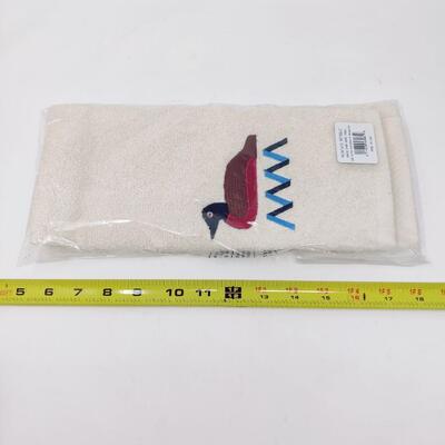 CABELA'S DUCK EMBROIDERED HAND TOWEL