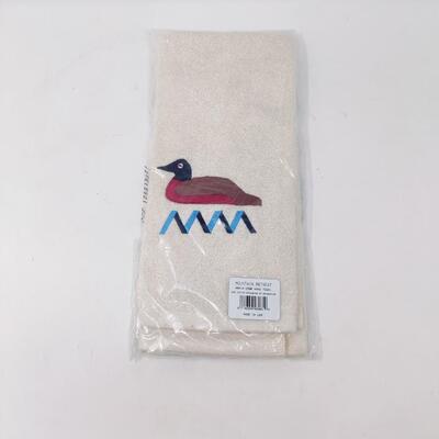 CABELA'S DUCK EMBROIDERED HAND TOWEL