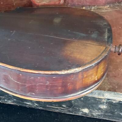 Stradivarius Germany Antique Violin with Bow and Coffin Case