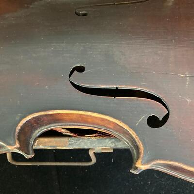Stradivarius Germany Antique Violin with Bow and Coffin Case
