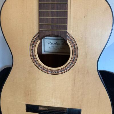 Rawdon Hall Classical Guitar Natural Rosewood/Spruce