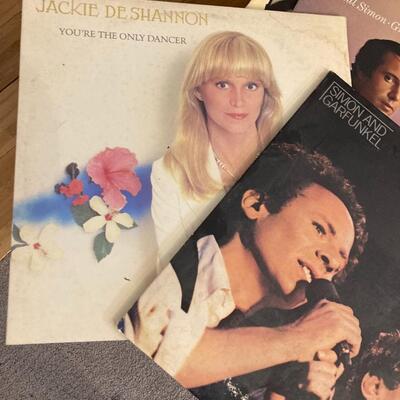 Mixed Vintage Record Album Collection with 10 LPs