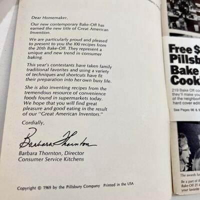 Vintage Cookbook Lot - Pillsbury