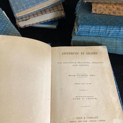 Large Lot of 13 Vintage Books with Cloth Book Covers