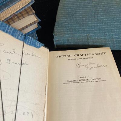 Large Lot of 13 Vintage Books with Cloth Book Covers