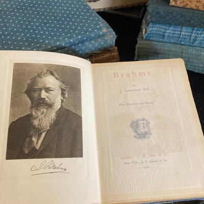 Large Lot of 13 Vintage Books with Cloth Book Covers