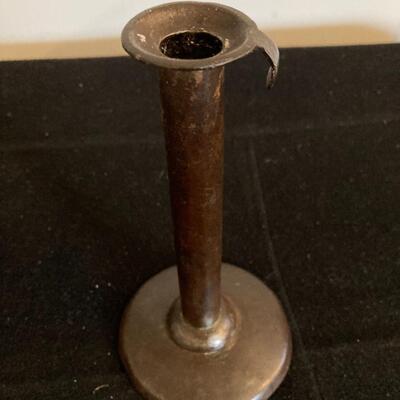 Antique Push Up Candle Holder 7â€