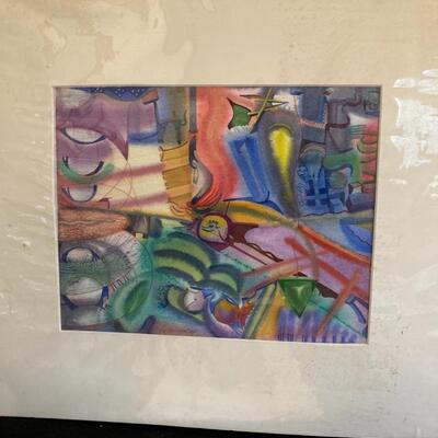 Annelies Van Dommelen signed Original Watercolor Paintings (2)