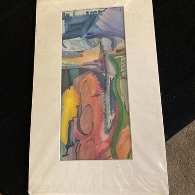 Annelies Van Dommelen signed Original Watercolor Paintings (2)