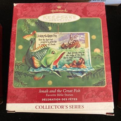 Collection of 9 Hallmark Keepsake Christmas Ornaments with Boxes