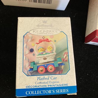Collection of 9 Hallmark Keepsake Christmas Ornaments with Boxes