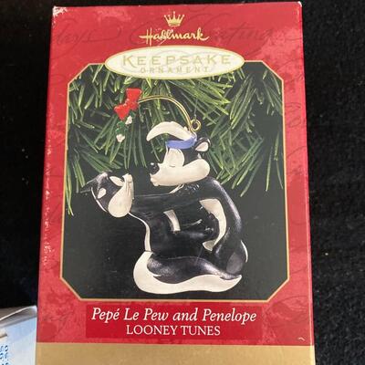 Collection of 9 Hallmark Keepsake Christmas Ornaments with Boxes