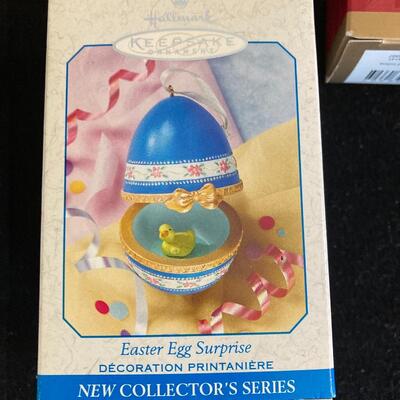 Collection of 9 Hallmark Keepsake Christmas Ornaments with Boxes
