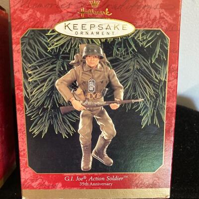 Collection of 9 Hallmark Keepsake Christmas Ornaments with Boxes