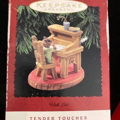 Collection of 9 Hallmark Keepsake Christmas Ornaments with Boxes