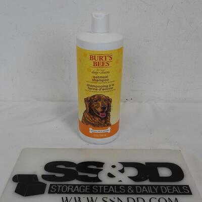 Burt's Bees Oatmeal Shampoo for Dogs, partially used