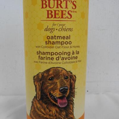 Burt's Bees Oatmeal Shampoo for Dogs, partially used