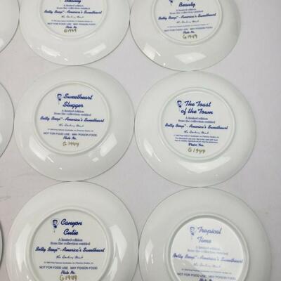 Danbury Mint 1993/1994 Betty Boop America's Sweetheart, 12 Collectors Plates