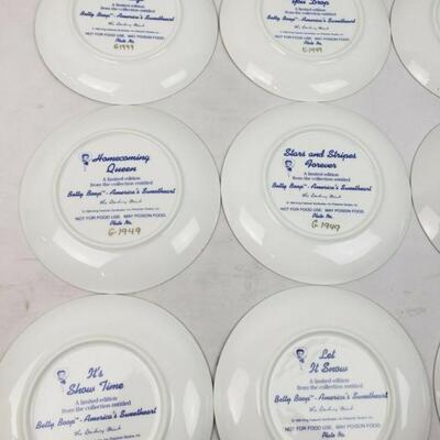 Danbury Mint 1993/1994 Betty Boop America's Sweetheart, 12 Collectors Plates