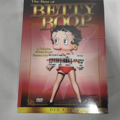 The Best of Betty Boop - 4 Pack (DVD, 4-Disc Set)