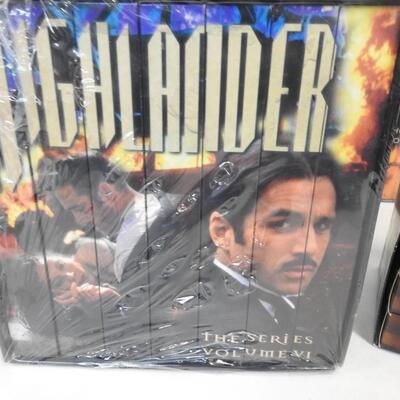 Highlander VHS Tapes Seasons 1-6 + Bloopers, Behind The Scenes, 73 Total