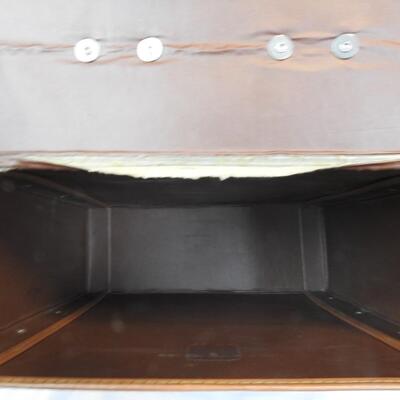 Brown Carry Case W/38 Vintage 78's Records- Eddie Arnold, Hank Williams & More