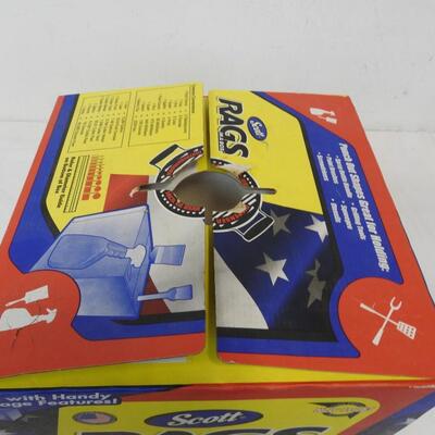 Scott  All Purpose Rags In A Box-Open Box-Used