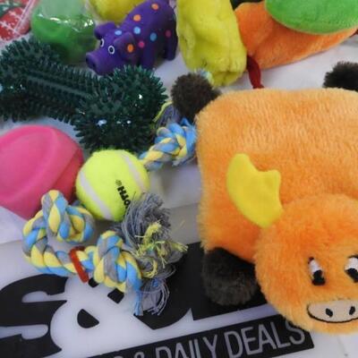 24 pc Dog Toys, Balls, Squeaky Toys, Bowls, Ice Cream Toys