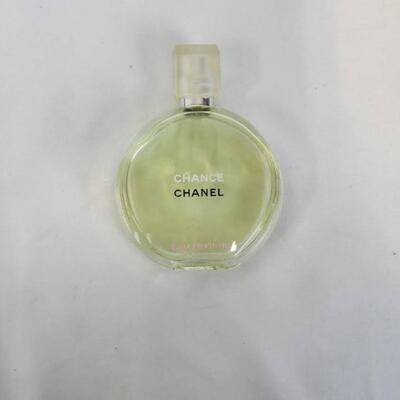 4 Bottles of Perfume, Bvlgari, Chanel, Le Moire