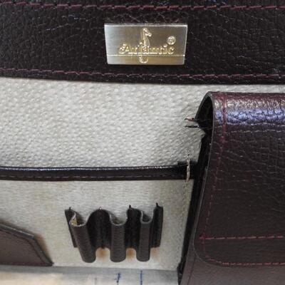 Atlantic Fine Mark Executive Case, Brown, Combination Lock, Good Condition-Clean