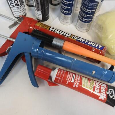 Surebond Caulk/Sealant, 2 Caulk/Sealant Guns, Sponges, Brush