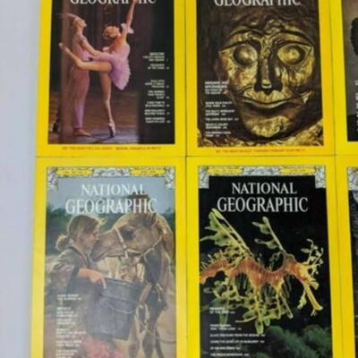 1978 Complete Set of National Geographic Magazines, January-December
