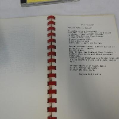 Books/CD Lot: Bible W/ Case, Gone With The Wind, Jane Eyre, Recipe Book,