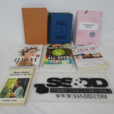 7 Books: Helen Keller-Come And Get It-The Seat Of Power