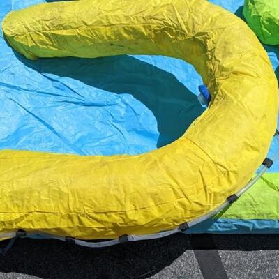 Inflatable Obstacle Waterslide,Used, Arch & Water Guns Don't Inflate, 14'x12'x8'