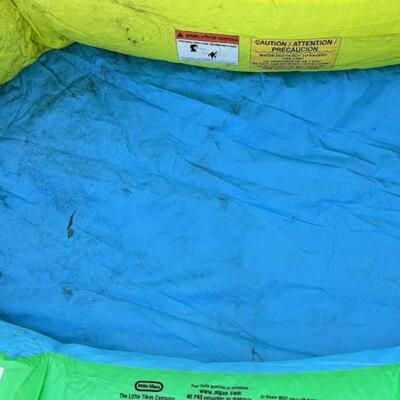 Inflatable Wet 'N Dry Water Park, Used, 2 Holes In Bounce House, 14'x13'x9'