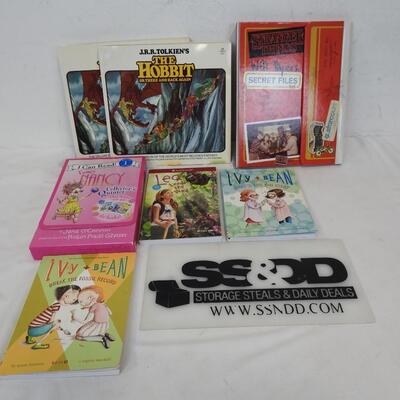 Kids Books: The Hobbit, Fancy Nancy, Ivy+Bean, American Girl, Stranger Things