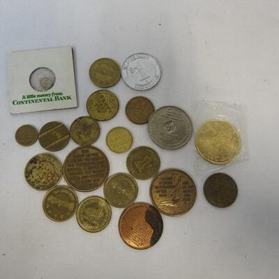 Collectible Coins: AA, NA, Washington State Purple Heart- Variety