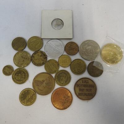 Collectible Coins: AA, NA, Washington State Purple Heart- Variety